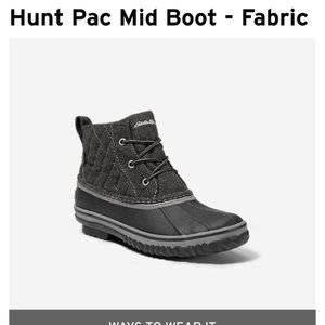 Eddie Bauer Hunt Pac Mid Boot - Charcoal